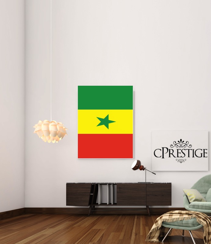  Bandera de Senegal para Poster adhesivas 30 * 40 cm