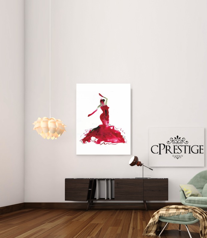  Flamenco Danser para Poster adhesivas 30 * 40 cm