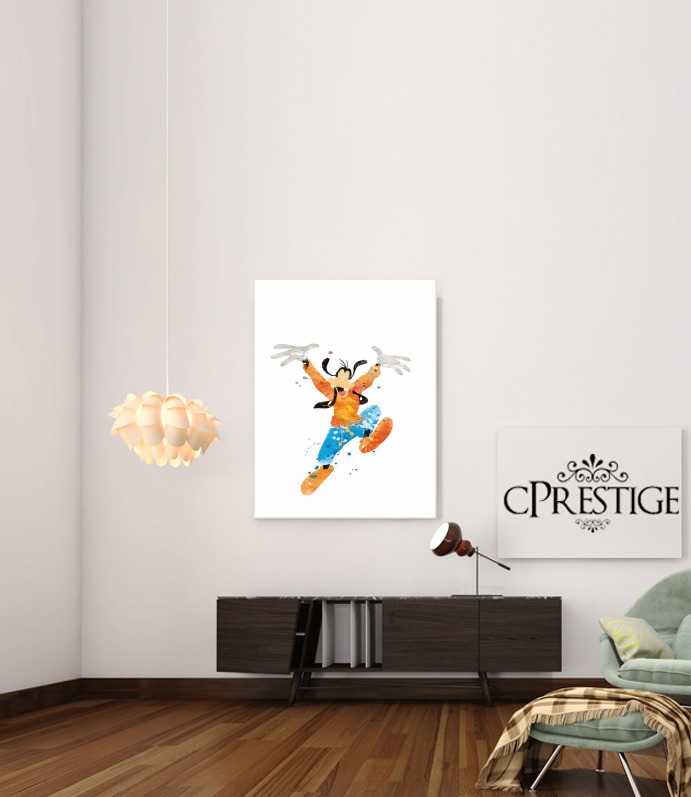  Goofy Art Watercolor para Poster adhesivas 30 * 40 cm