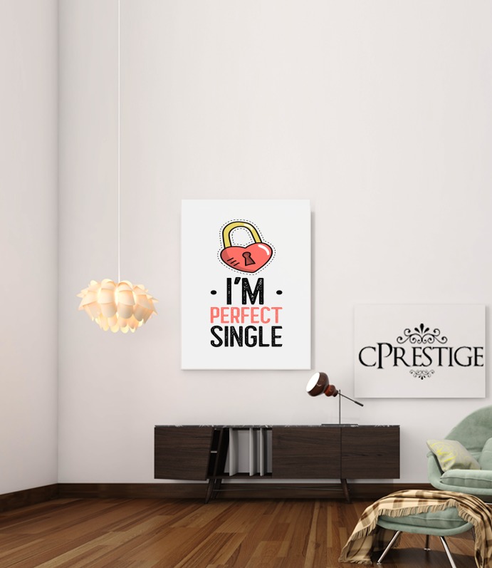  Im perfect single para Poster adhesivas 30 * 40 cm