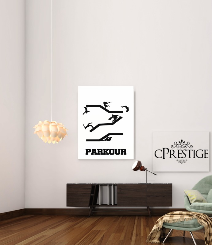  Parkour para Poster adhesivas 30 * 40 cm