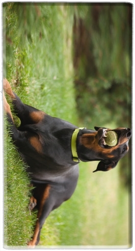  Adult Doberman para batería de reserva externa portable 1000mAh Micro USB