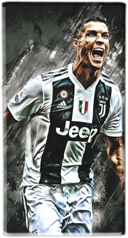  Cr7 Juventus Painting Art para batería de reserva externa portable 1000mAh Micro USB