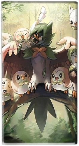  Decidueye Familia Rowlet Dartrix para batería de reserva externa portable 1000mAh Micro USB