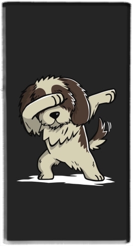  Dog Shih Tzu Dabbing para batería de reserva externa portable 1000mAh Micro USB