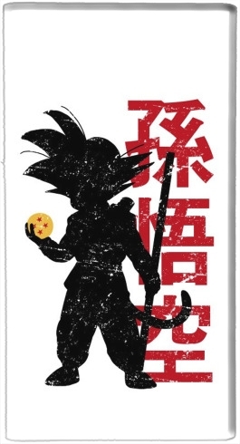  Goku silouette para batería de reserva externa portable 1000mAh Micro USB