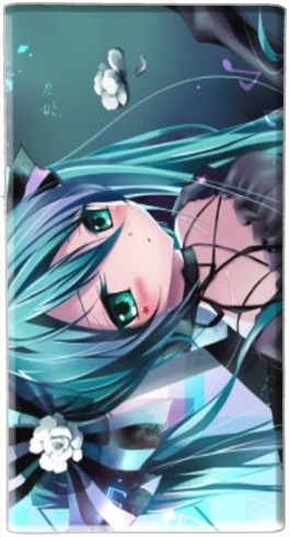  Hatsune Miku Sadness para batería de reserva externa portable 1000mAh Micro USB