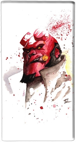  Hellboy Watercolor Art para batería de reserva externa portable 1000mAh Micro USB