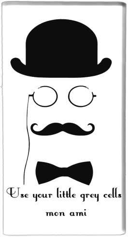  Hercules Poirot Quotes para batería de reserva externa portable 1000mAh Micro USB