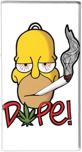  Homer Dope Weed Smoking Cannabis para batería de reserva externa portable 1000mAh Micro USB