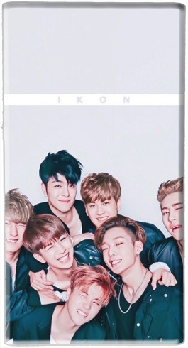  Ikon kpop para batería de reserva externa portable 1000mAh Micro USB