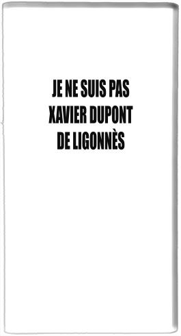  Je ne suis pas Xavier Dupont De Ligonnes Criminel para batería de reserva externa portable 1000mAh Micro USB