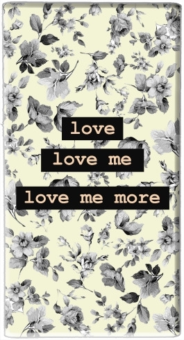  love me more para batería de reserva externa portable 1000mAh Micro USB