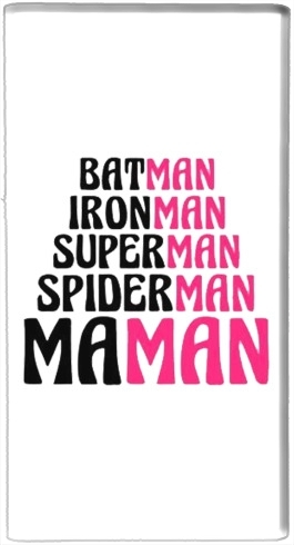  Maman Super heros para batería de reserva externa portable 1000mAh Micro USB