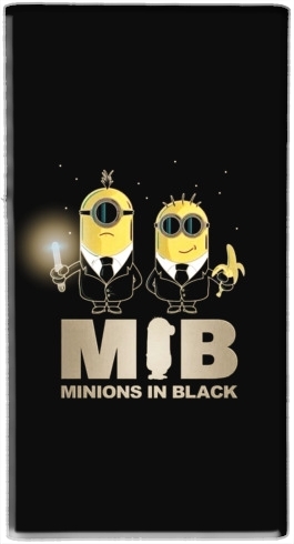  Minion in black mashup Men in black para batería de reserva externa portable 1000mAh Micro USB