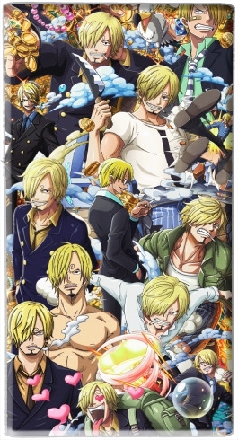  One Piece Sanji para batería de reserva externa portable 1000mAh Micro USB