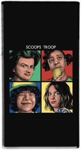  Scoops Troop Stranger Things para batería de reserva externa 7000 mah Micro USB