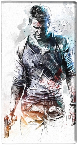  Uncharted Nathan Drake Watercolor Art para batería de reserva externa 7000 mah Micro USB