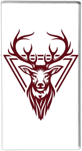  Vintage deer hunter logo para batería de reserva externa portable 1000mAh Micro USB