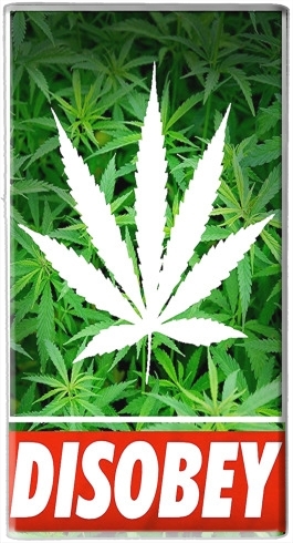  Weed Cannabis Disobey para batería de reserva externa portable 1000mAh Micro USB