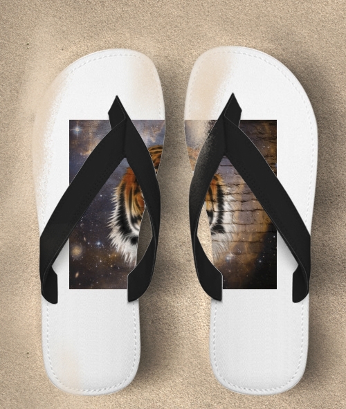  Abstract Tiger para Chanclas