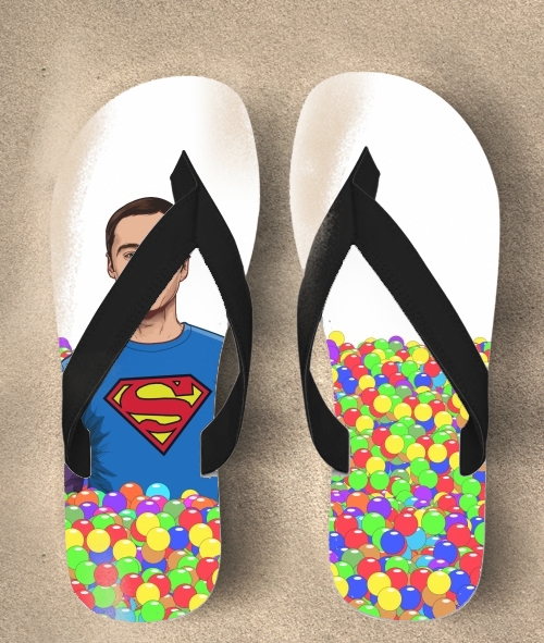  Big Bang Theory: Dr Sheldon Cooper para Chanclas