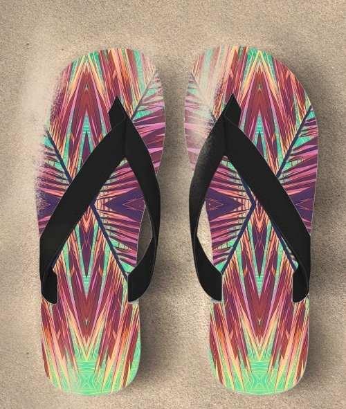  Ethnic palm para Chanclas