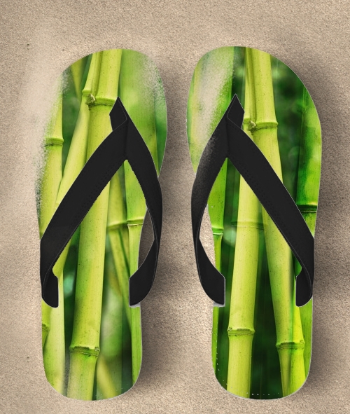  green bamboo para Chanclas