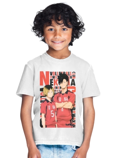   Haikyuu Nekoma para Camiseta de los niños
