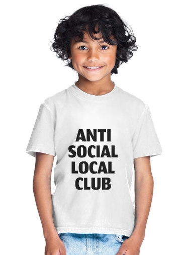  Anti Social Local Club Member para Camiseta de los niños