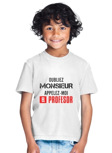  Appelez Moi El Professeur para Camiseta de los niños