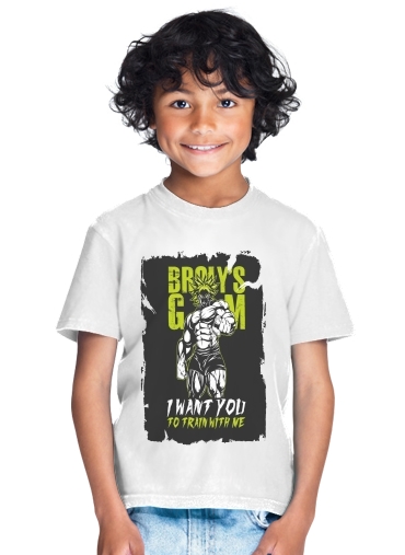  Broly Training Gym para Camiseta de los niños