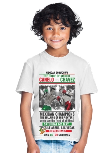  Canelo vs Chavez Jr CincodeMayo  para Camiseta de los niños