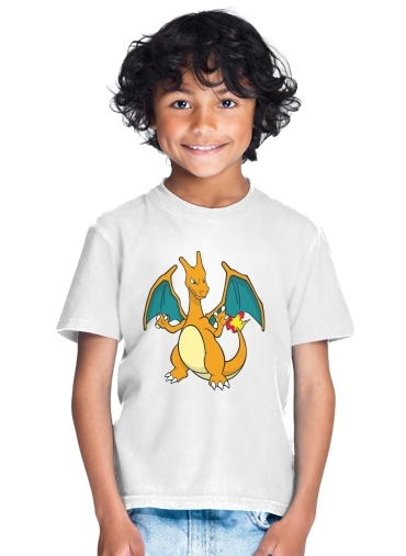  Charizard Fire para Camiseta de los niños