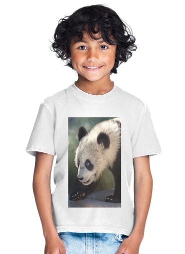  Cute panda bear baby para Camiseta de los niños