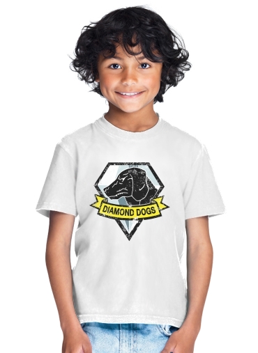  Diamond Dogs Solid Snake para Camiseta de los niños