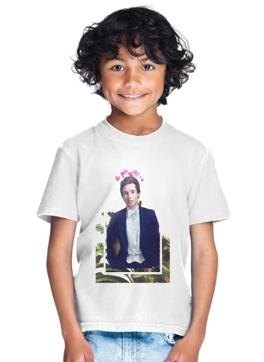  Eddie redmayne Heart para Camiseta de los niños