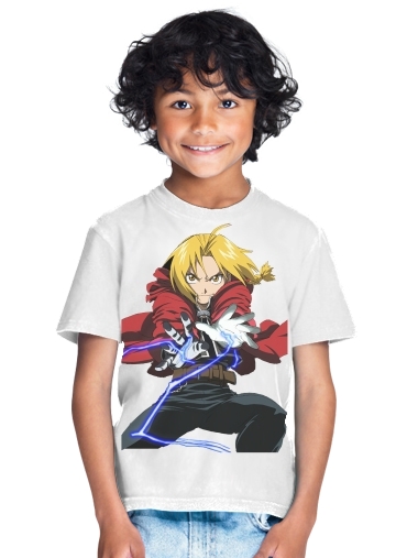 Edward Elric Magic Power para Camiseta de los niños