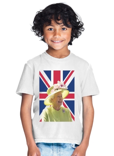  Elizabeth 2 Uk Queen para Camiseta de los niños