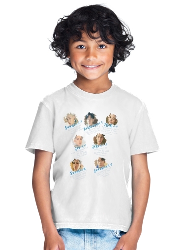  Enhypen members para Camiseta de los niños