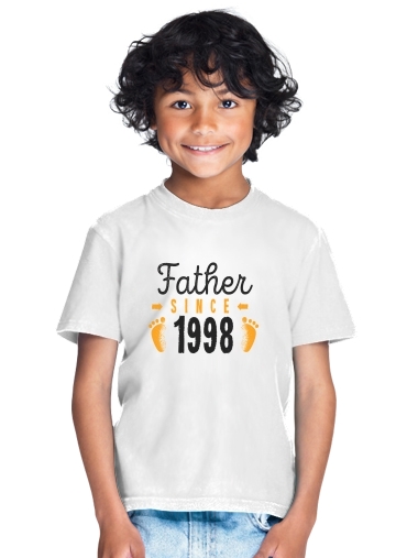  Father Since your YEAR para Camiseta de los niños