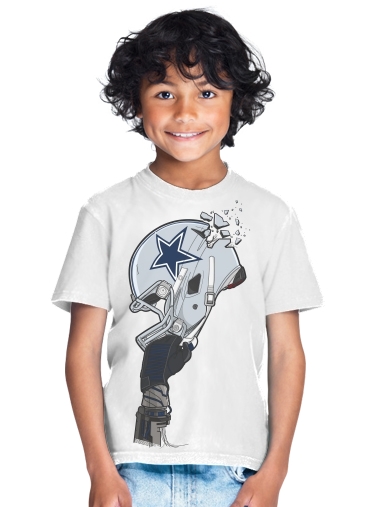  Football Helmets Dallas para Camiseta de los niños