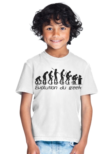  Geek Evolution para Camiseta de los niños