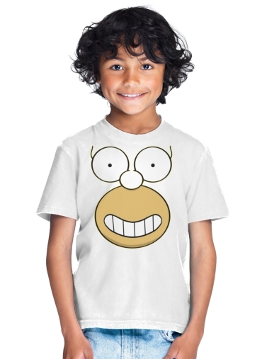  Homer Face para Camiseta de los niños
