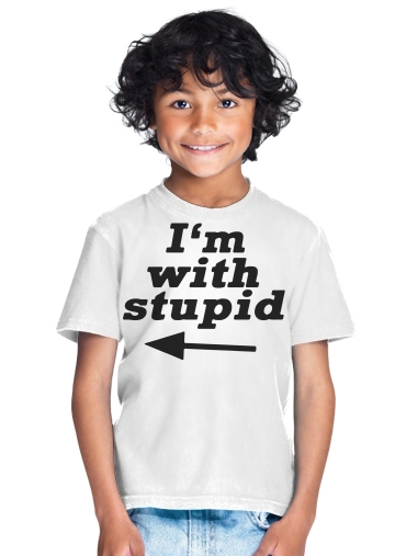  I am with Stupid South Park para Camiseta de los niños