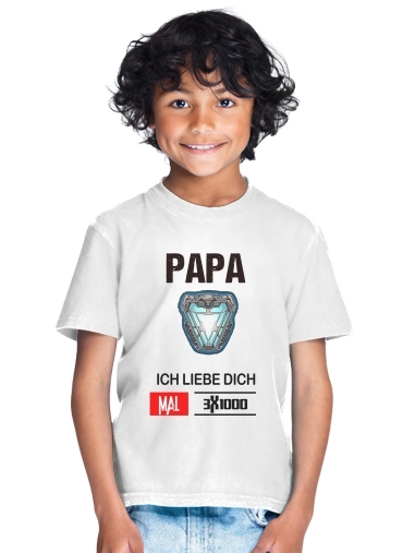  Ich liebe dich mal 3000 Endgame 3x1000 para Camiseta de los niños