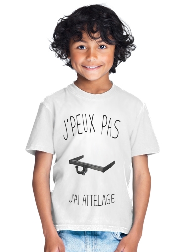  Je peux pas jai attelage para Camiseta de los niños