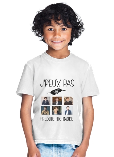  Je peux pas jai Freddie Highmore Collage photos para Camiseta de los niños