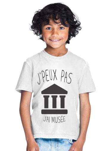  Je peux pas jai musee para Camiseta de los niños