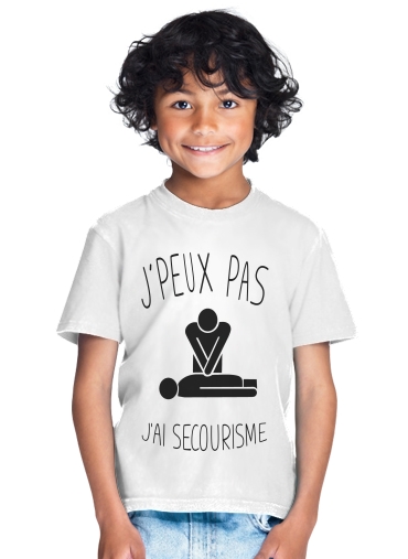  Je peux pas jai secourisme para Camiseta de los niños